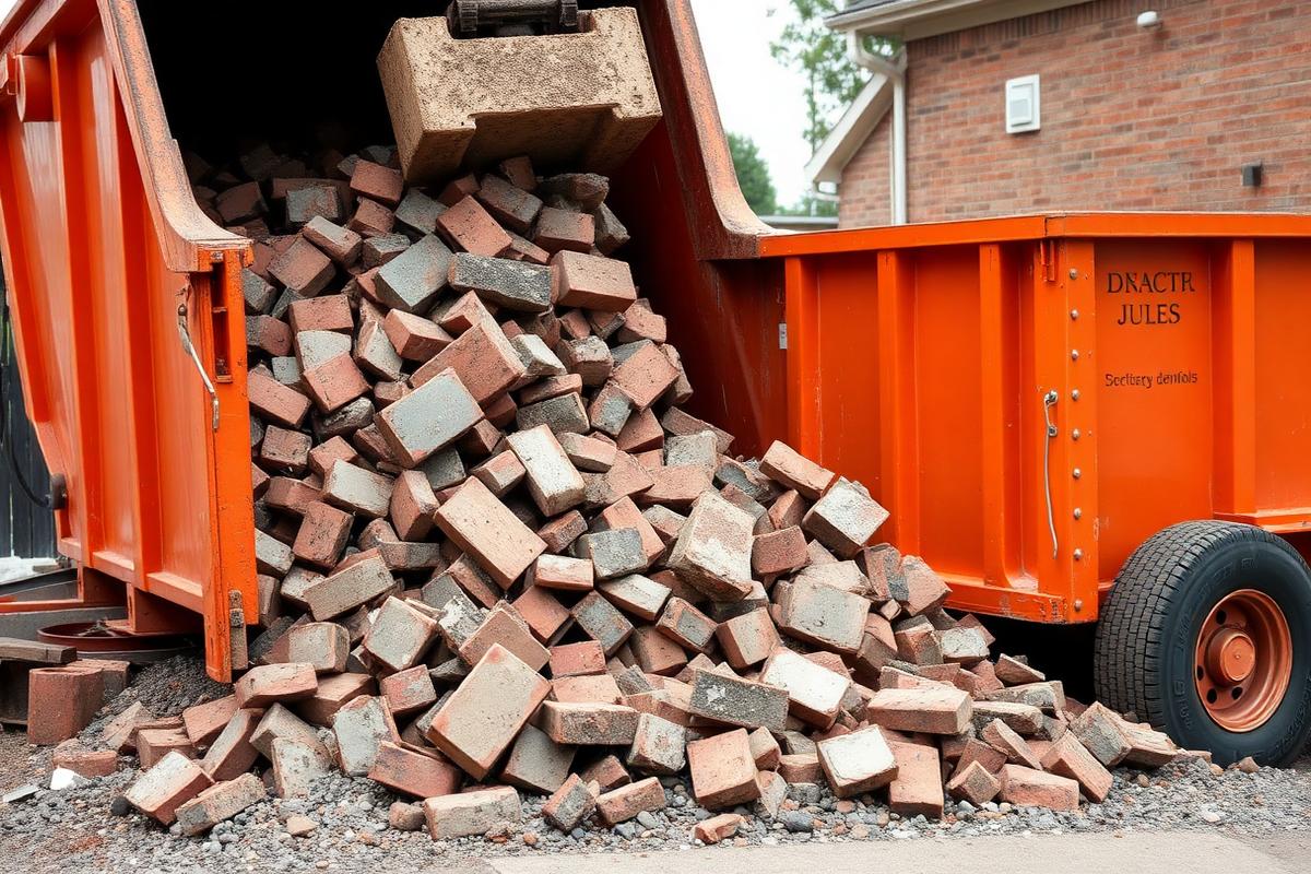 Concrete & Heavy Debris Dumpster Rentals